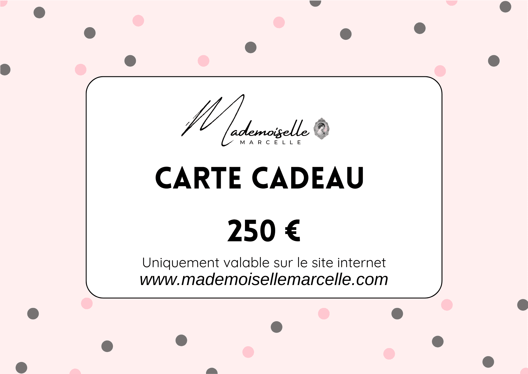 Carte Cadeau (VALABLE UNIQUEMENT SUR LE SITE INTERNET) - Image 5