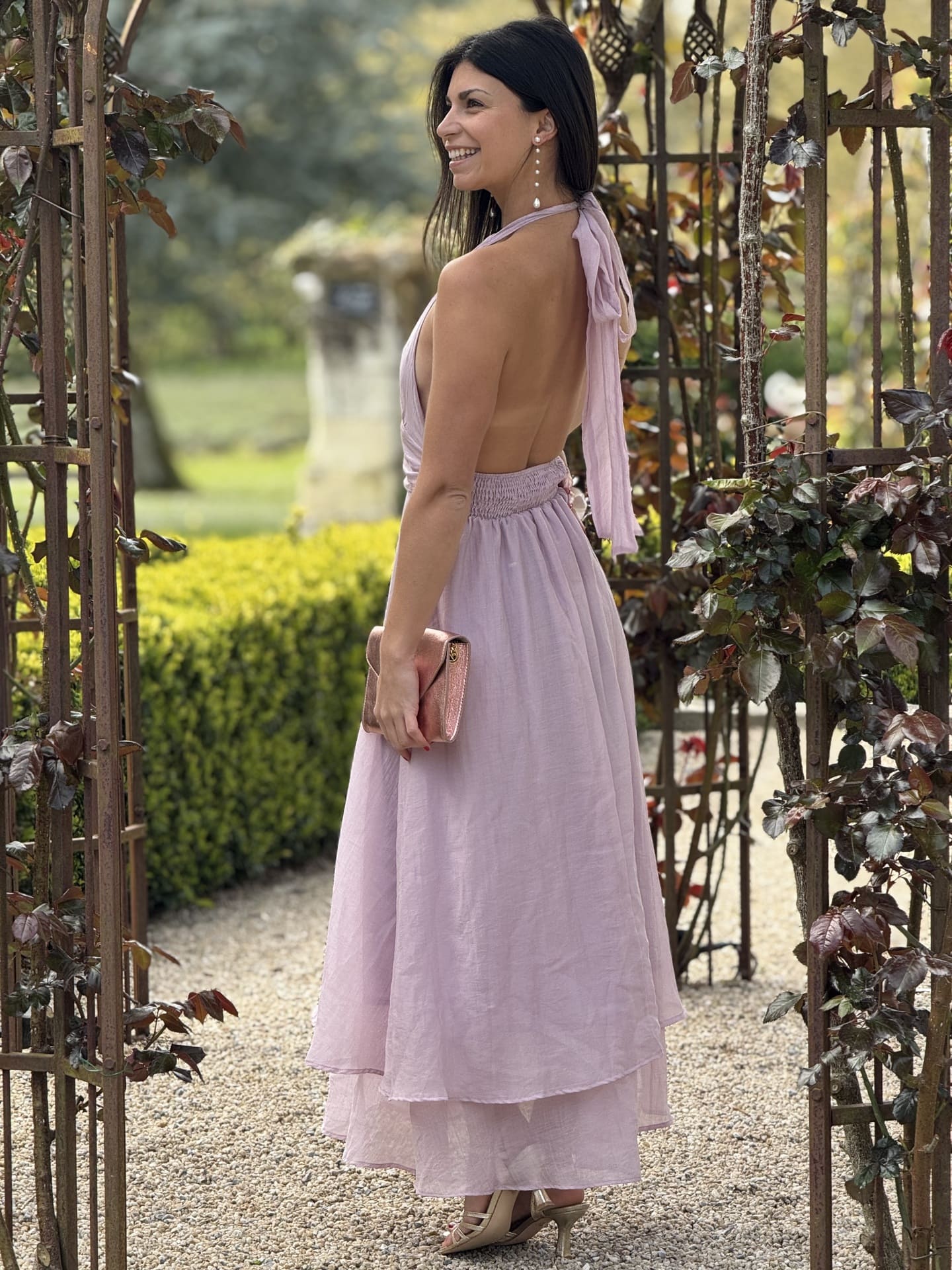 Robe Longue Violaine - Image 2